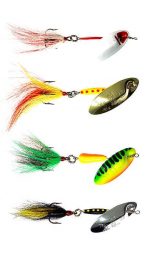 Large Bucktail Spinners