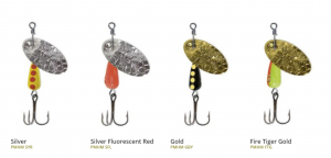 Hammered Spinners Fishing Lures