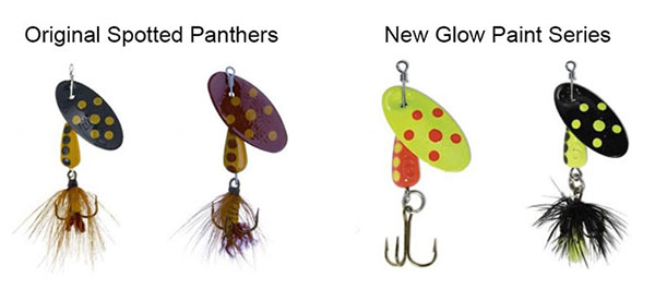 Spotted Panthers Spinners fishing lures
