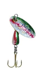 Hammered Spinner Rainbow Trout Holographic PMHM RTH